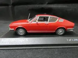 Minichamps Audi 100 Coupe S 1969-75 1/ 43 Seminuevo