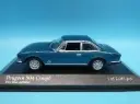 Minichamp Peugeot 504 Coupe 1974 Blue metallic 1/43 Seminuevo
