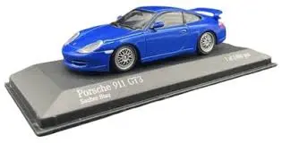 Minichamps Porsche 911 GT3 Road Car Sauber blue 1/43 Seminuevo