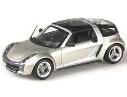 Smart roadster-coupe glance grey 1/43 seminuevo